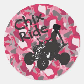 Stickers Camo rose CR