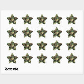 Stickers Camo Woodland (Feuille)