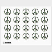 Stickers Camouflage Peace (Feuille)