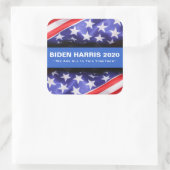 Stickers Campagne Drapeau BIDEN HARRIS 2020 USA (Sac)