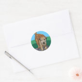Stickers : "Camper malheureux" (Enveloppe)