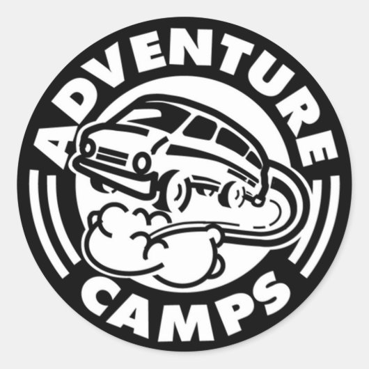 Stickers Camps d'aventure (Devant)
