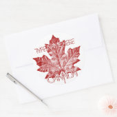 Stickers Canada cool Personnalisé Sticker Canada (Enveloppe)
