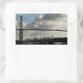 Stickers Canada de Vancouver Lions Gate Souvenirs (Sac)