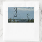 Stickers Canada de Vancouver Lions Gate Souvenirs (Sac)