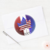 Stickers Canada USA Souvenirs personnalisés (Enveloppe)