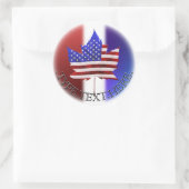 Stickers Canada USA Souvenirs personnalisés (Sac)