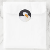 Stickers Canard blanc mignon (Sac)