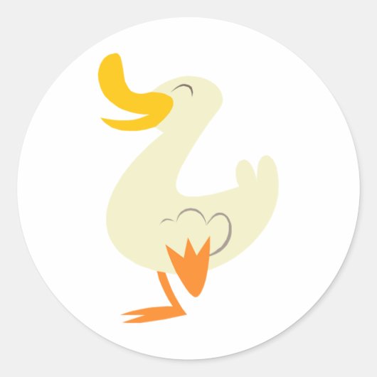 Stickers Canard mou (Devant)