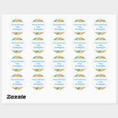 Stickers Candy Stripes (Feuille)