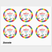 Stickers Candyland (Feuille)