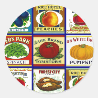 Stickers Canne vintage Can Étiquette Cuisine