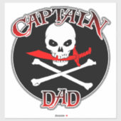 Stickers Capitaine Vinyl (Feuille)