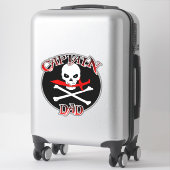 Stickers Capitaine Vinyl (Sur valise)
