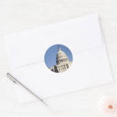 Stickers Capitol Building aux États-Unis (Enveloppe)