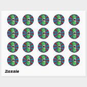 Stickers Capsule verte (Feuille)