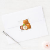 Stickers Caramel Cubes (Enveloppe)