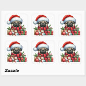 Stickers Carlin festif (Feuille)