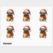 Stickers Carlin festif (Feuille)
