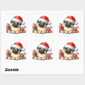 Stickers Carlin festif (Feuille)