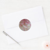 Stickers Carnation blanche et rose (Enveloppe)
