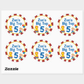 Stickers Carnaval Stickers Circus Party (Feuille)