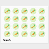 Stickers carottes 01 (Feuille)
