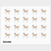 Stickers Carousel Horse (Feuille)