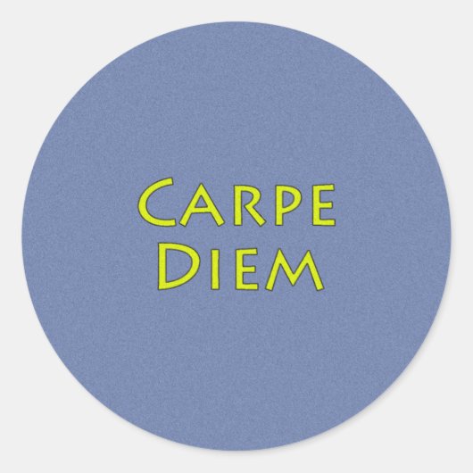 Stickers Carpe Diem (Devant)