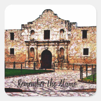 Stickers Carré Alamo