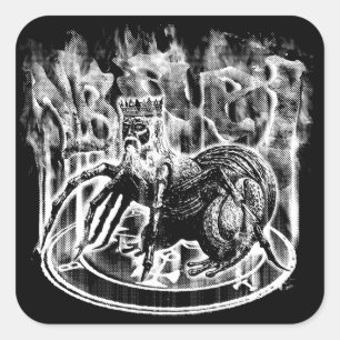 Stickers Carré Bael