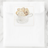 Stickers Carré BISCOTTI 3" (Sac)