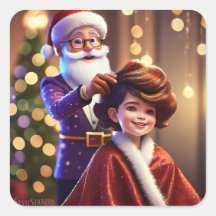 Stickers Carré Classic Round Corner