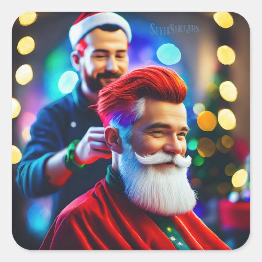 Stickers Carré Classic Round Corner (Devant)