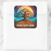 Stickers Carré de l'arbre de vie (Sac)