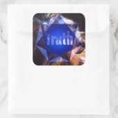 stickers Carré de vérité (Sac)