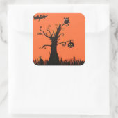 " Stickers Carré d'illustration, brillant (Sac)