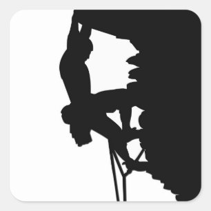 Stickers Carré Escalade rock