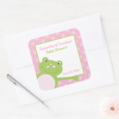 Stickers Carré Leap Frog Faver (6 grands) (Enveloppe)