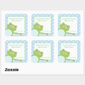 Stickers Carré Leap Frog Faver (6 grands) (Feuille)