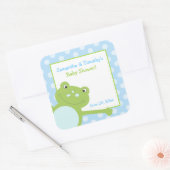 Stickers Carré Leap Frog Faver (6 grands) (Enveloppe)