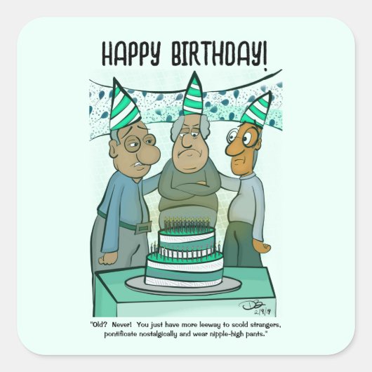 Stickers Carré Leeway (Devant)