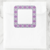 Stickers Carré LILAC JACQUARD KNIT 3" (Sac)