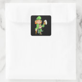 Stickers Carré Lucky Leprechaun (Sac)