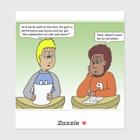 Stickers Carré Performance Pay (Feuille)