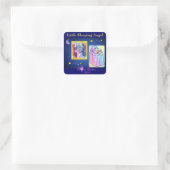 Stickers Carré petit ange couchant (Sac)