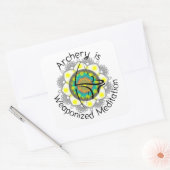 stickers carré pour coques arc (Enveloppe)