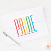 Stickers Carré PRIDE (Enveloppe)