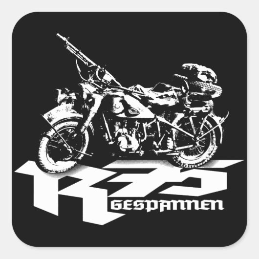 Stickers Carré R75 (Devant)