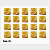 Stickers Carré rose (Feuille)